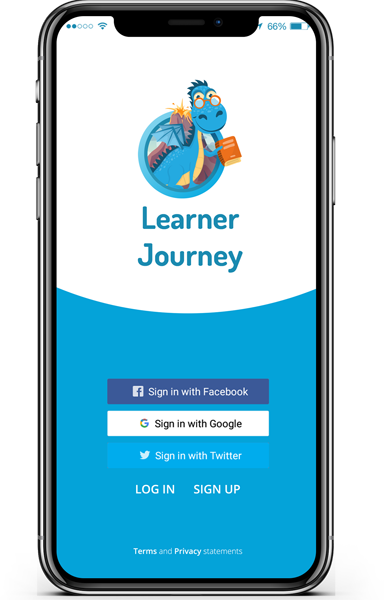 new learner journey app